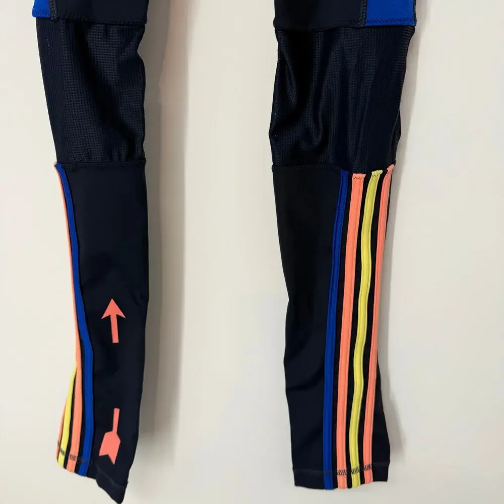 The Upside Magic Yoga Legging Pants Womens US 4 Black Blue High Rise Compression